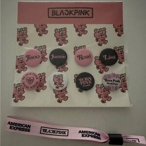 Blackpink x verdy limited edition pin set